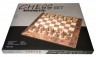 Шахматы магнитные ЛЮКС с цельной доской 20 см (арт.1702)